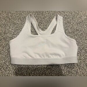 Nike Dri-FIT White Sports Bra